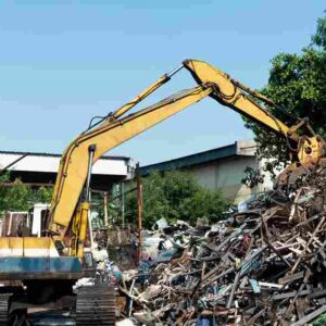 Construction debris removal