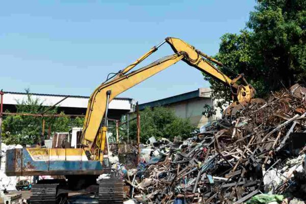 Construction debris removal
